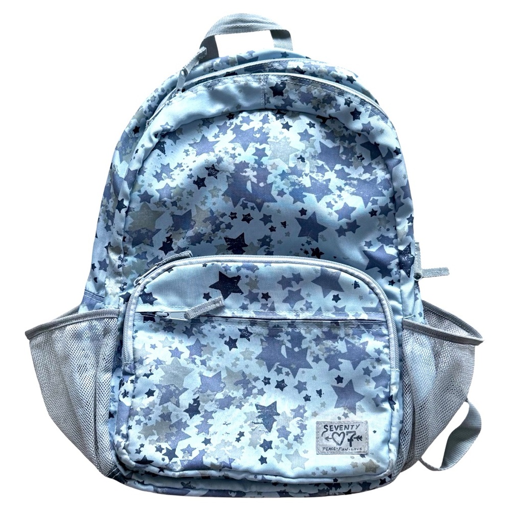 Seventy Starry Backpack - Light Blue and Gray (D12)